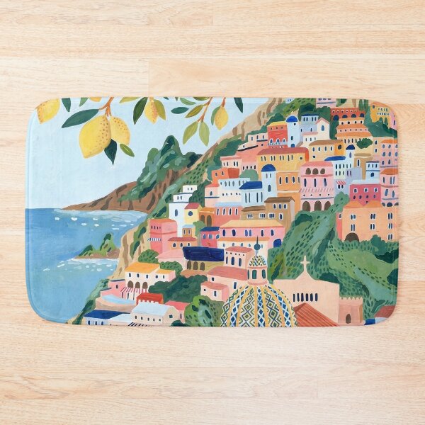 Item preview, Positano, Amalfi Coast designed and sold by POSTERIOCREW.
