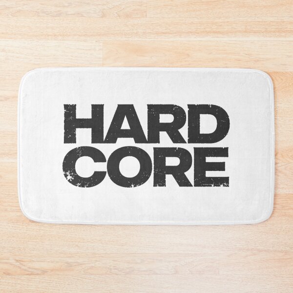 Item preview, HARDCORE in Black Grungy Letters designed and sold by StudioDestruct.
