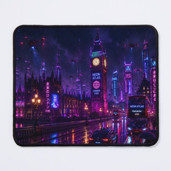 Item preview, London 2150 | Cyberpunk Thames | Futuristic Skyline designed and sold by NSAstore.