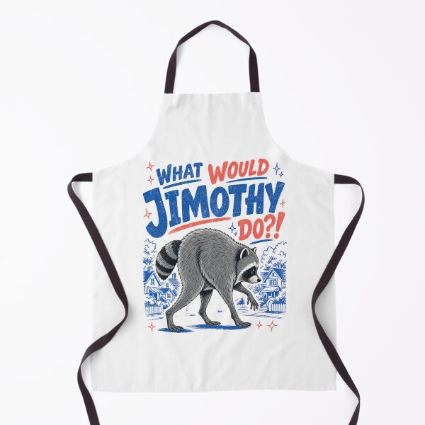 Item preview, What Would Jimothy Do Raccoon Funny Animal Design designed and sold by StuckOnTees.