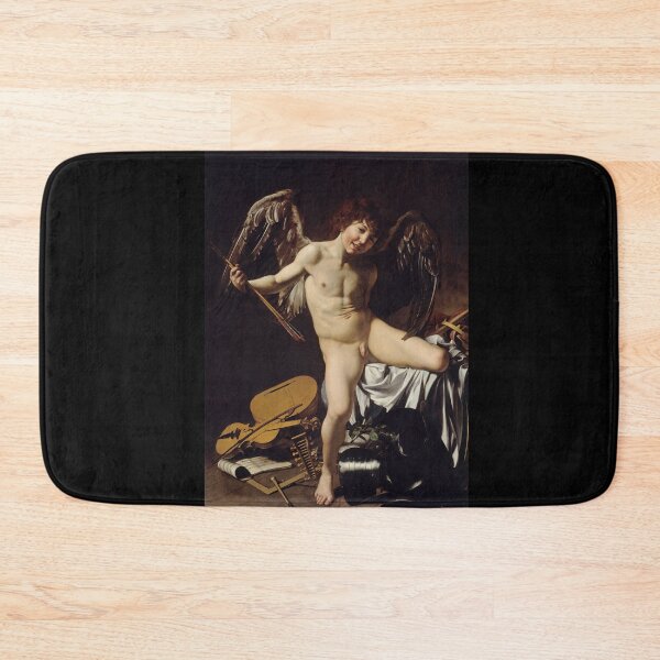 Item preview, Winged Cupid Victorious Baroque Allegory designed and sold by artofuniverse.