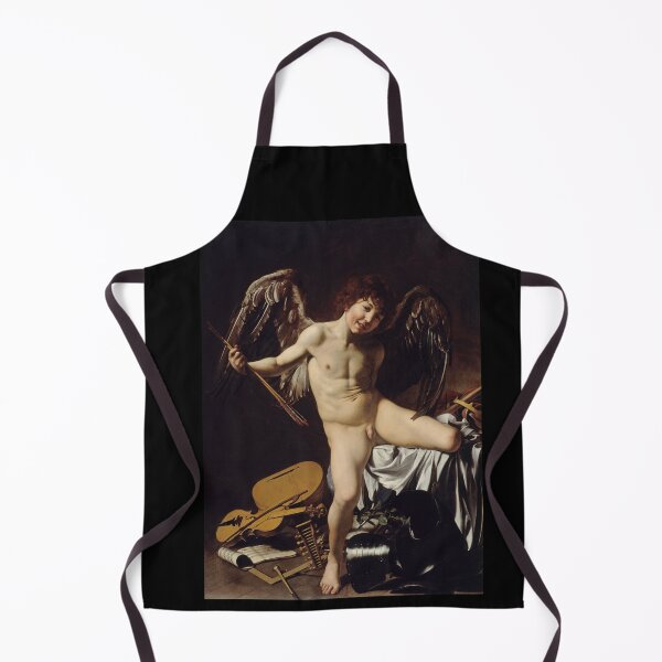 Item preview, Winged Cupid Victorious Baroque Allegory designed and sold by artofuniverse.