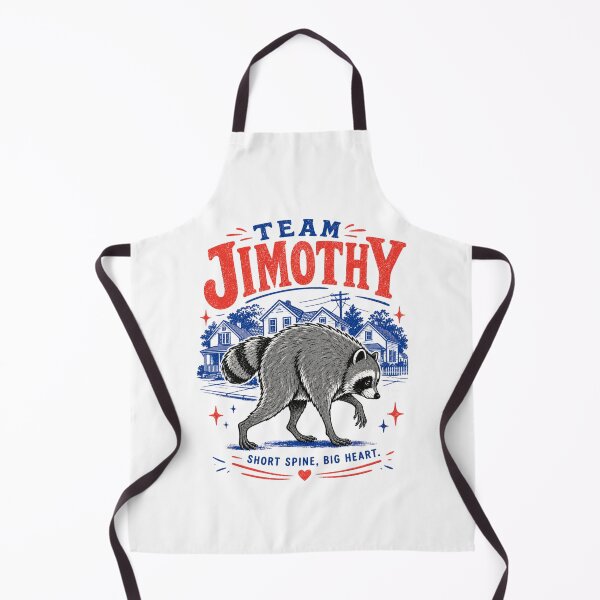 Item preview, Team Jimothy Raccoon Short Spine Big Heart Design designed and sold by StuckOnTees.