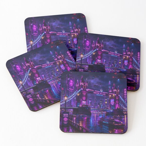 Item preview,  London 2150 | Cyberpunk Thames | Futuristic Skyline designed and sold by NSAstore.
