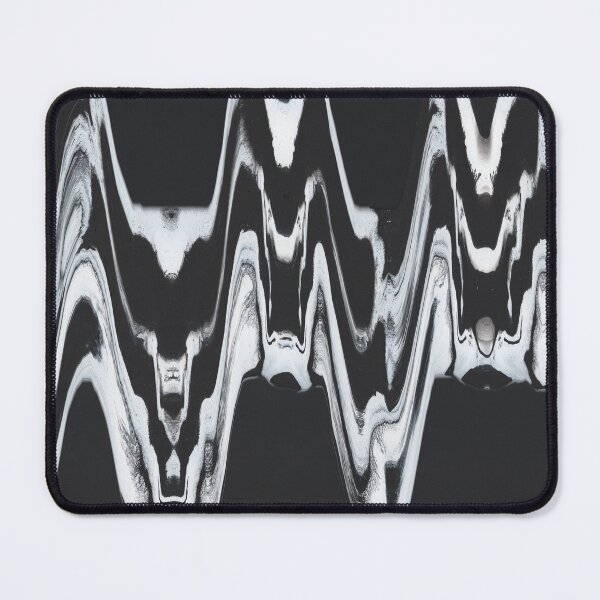 Item preview, Glitched marble acrylic print designed and sold by Kaygeeprints.