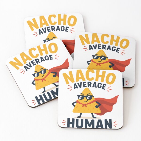 Item preview, ​Nacho Average Human Funny Chip Superhero designed and sold by Cerys-GS.