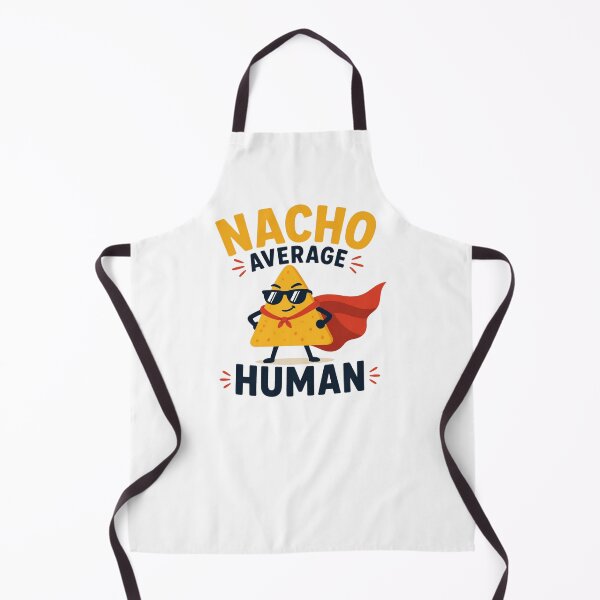 Item preview, Nacho Average Human Funny Chip Superhero designed and sold by Cerys-GS.