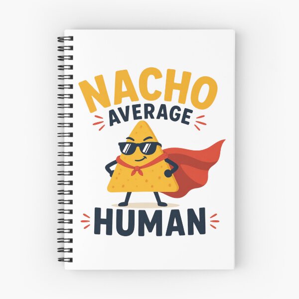 Item preview, ​Nacho Average Human Funny Chip Superhero designed and sold by Cerys-GS.
