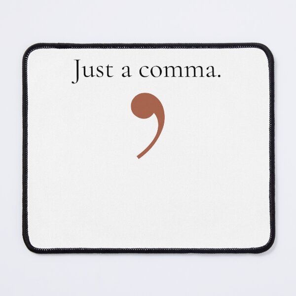 Item preview, Not The End Just A Comma - Minimalist Resilience Quote Shirt designed and sold by DaysLoading.
