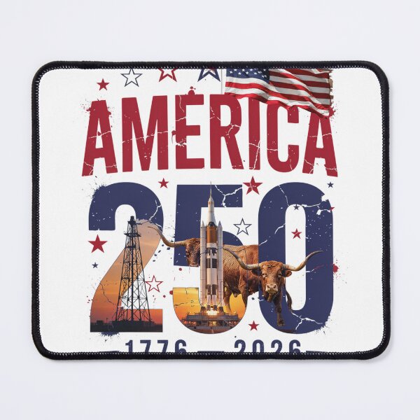 Item preview, America 250 Houston Texas T-Shirt | Longhorn Space City Patriotic 1776-2026 Tee v3 designed and sold by DarylWelsh2024.