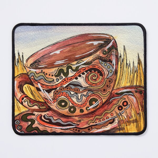 Item preview, Coffee Cup Touch Down designed and sold by theclevercorvid.