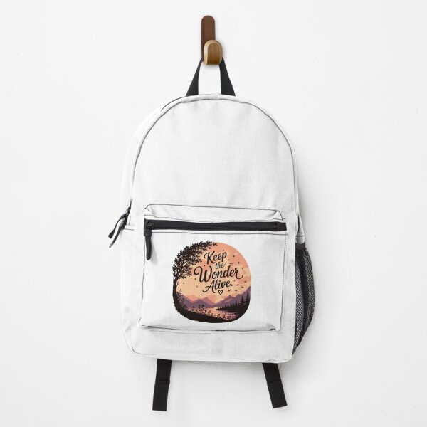 Item preview, Keep the Wonder Alive – Inspirational Adventure Typography Design designed and sold by Amsafjol.