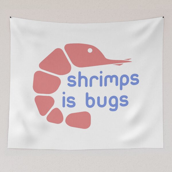 Item preview, Shrimps is Bugs designed and sold by UncleAlias.
