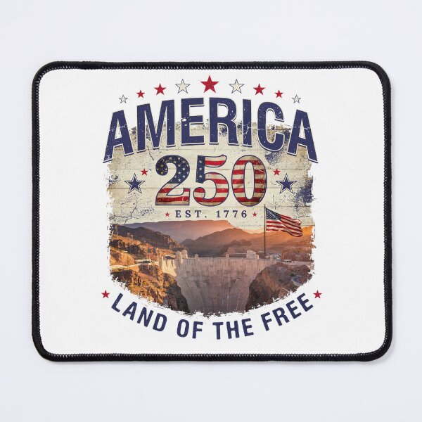 Item preview,  America 250 Hoover Dam T-Shirt | Patriotic Canyon Landmark 1776-2026 Tee v2 designed and sold by DarylWelsh2024.