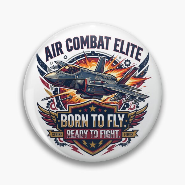 Item preview, Air Combat Elite Fighter Jet Military Aviation Art designed and sold by rich-moda.