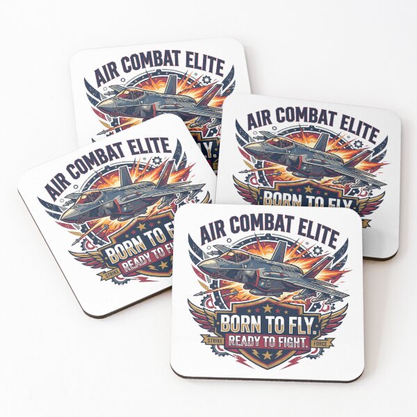 Item preview, Air Combat Elite Fighter Jet Military Aviation Art designed and sold by rich-moda.