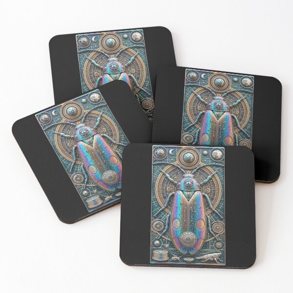Item preview, Cosmic Mechanical Beetle designed and sold by Mike Kiev art.