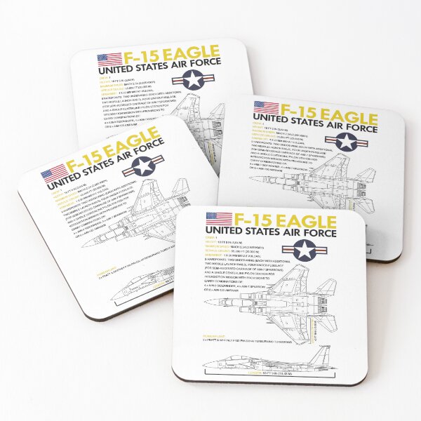 Item preview, USAF F-15C Eagle Blueprint | Technical Aircraft Illustration & Aviation Art designed and sold by Magazine Combate.