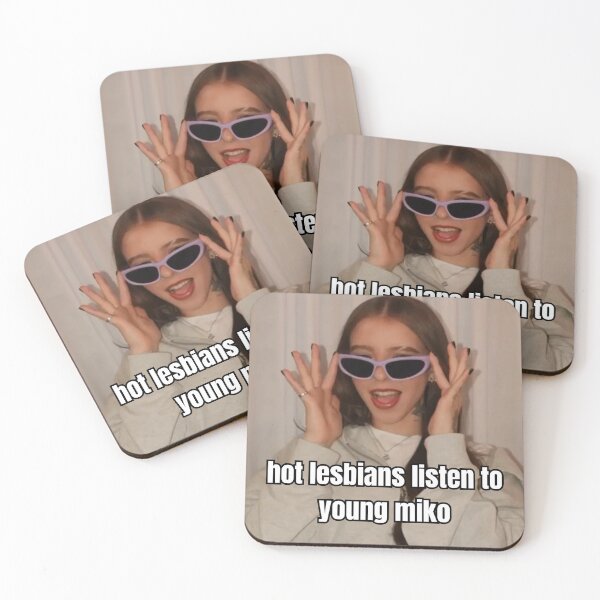 Item preview, Hot Lesbians Listen To Young Miko 1 designed and sold by moonna designs.