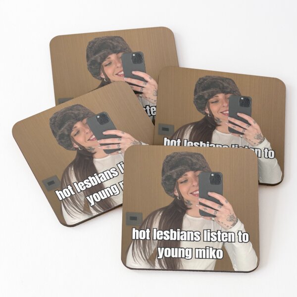 Item preview, Hot Lesbians Listen To Young Miko 2 designed and sold by moonna designs.