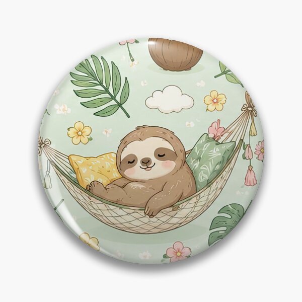 Item preview, Sloth Rainforest Hammock Pattern designed and sold by Soft Berry Studio.