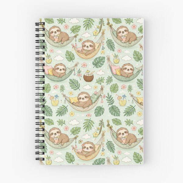 Item preview, Sloth Rainforest Hammock Pattern designed and sold by Soft Berry Studio.