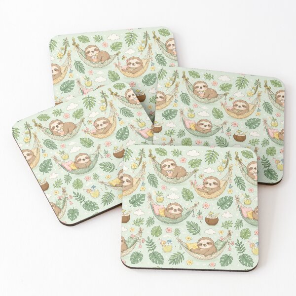 Item preview, Sloth Rainforest Hammock Pattern designed and sold by Soft Berry Studio.