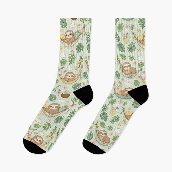 Item preview, Sloth Rainforest Hammock Pattern designed and sold by Soft Berry Studio.