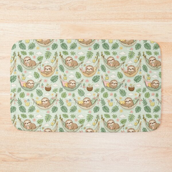 Item preview, Sloth Rainforest Hammock Pattern designed and sold by Soft Berry Studio.