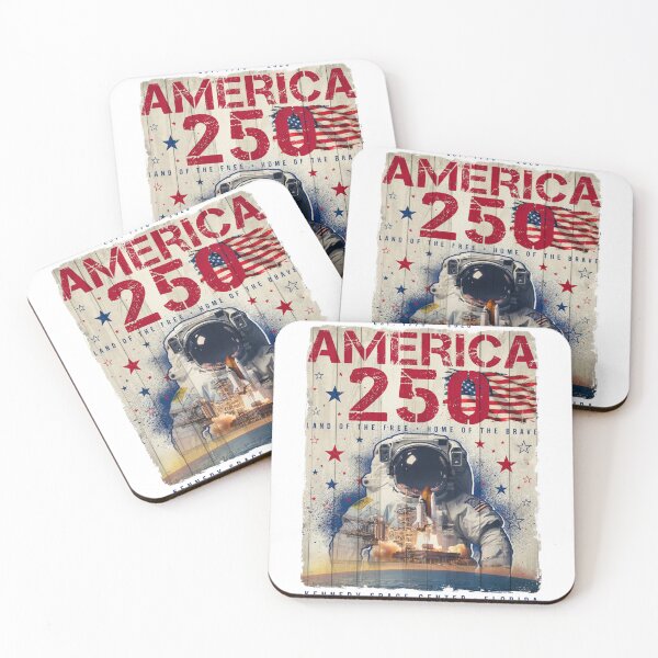 Item preview, America 250 Cape Canaveral T-Shirt | Astronaut Rocket Launch Patriotic 1776-2026 Tee v2 designed and sold by DarylWelsh2024.