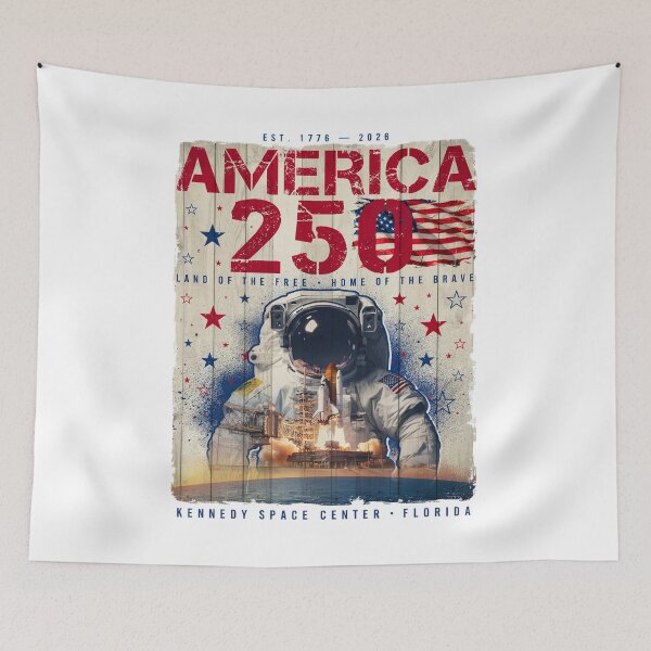 Item preview, America 250 Cape Canaveral T-Shirt | Astronaut Rocket Launch Patriotic 1776-2026 Tee v2 designed and sold by DarylWelsh2024.