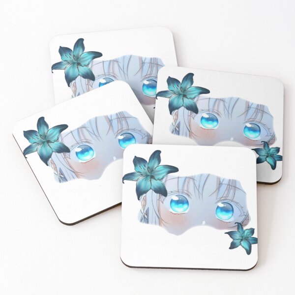 Item preview, Glowing Blue Manhwa Eyes Aesthetic designed and sold by ibrahimgawad.
