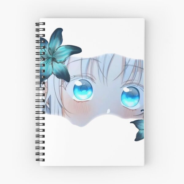 Item preview, Glowing Blue Manhwa Eyes Aesthetic designed and sold by ibrahimgawad.