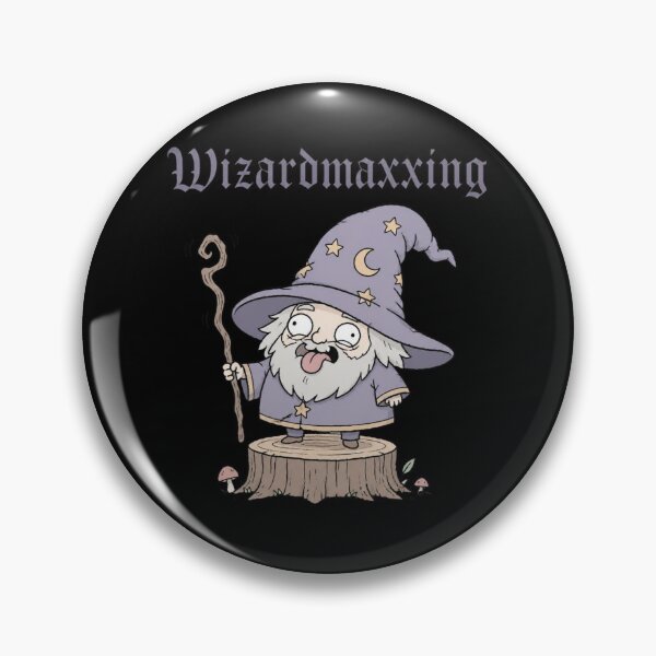 Item preview, A Guide to Wizardmaxxing (Dark Edition) - DND Wizard RPG Meme designed and sold by Dice_Goblin_Studio.