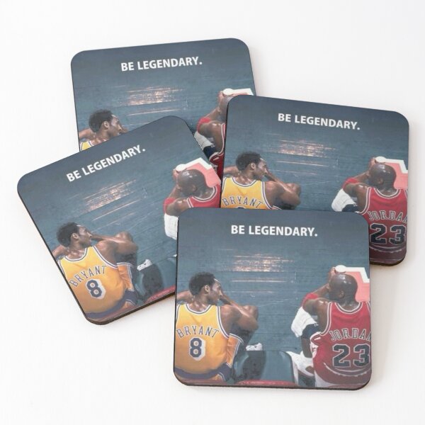 Item preview, Be Legendary Kb And Mj T Shirt designed and sold by artsregis.
