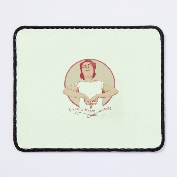 Item preview, Uterus Gesture Line Art Feminist Theme designed and sold by Adronia.