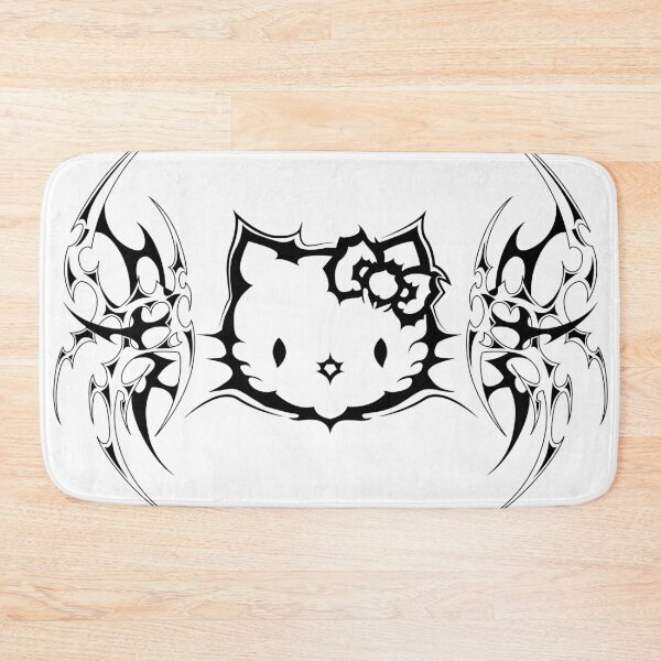 Item preview, Hello Cyber Dark kitty. Hello Cybergoth art kitten. designed and sold by Tribalgothss.