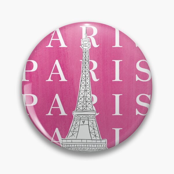 Artikelvorschau, Pariser Eiffelturm rosa entworfen und verkauft von dudaoliveira.art.