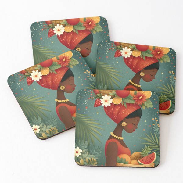 Item preview, Fruity Elegance  A Woman in Nature's Embrace designed and sold by Artessie.