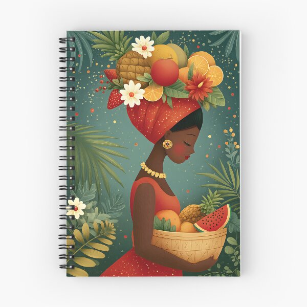 Item preview, Fruity Elegance A Woman in Nature's Embrace designed and sold by Artessie.