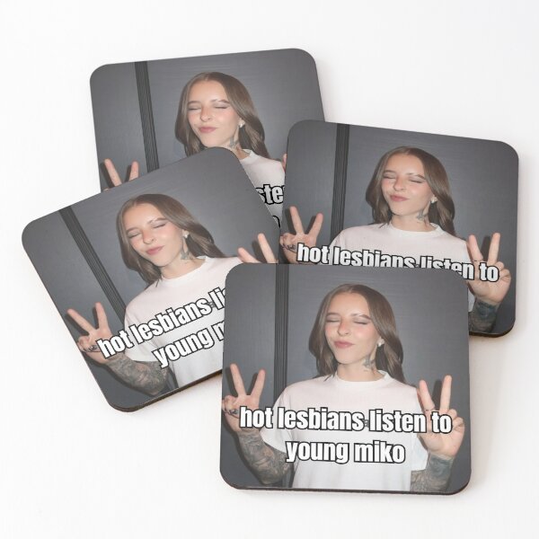 Item preview, Hot Lesbians Listen To Young Miko 3 designed and sold by moonna designs.