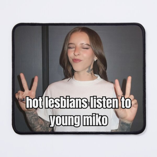 Item preview, Hot Lesbians Listen To Young Miko 3 designed and sold by moonna designs.