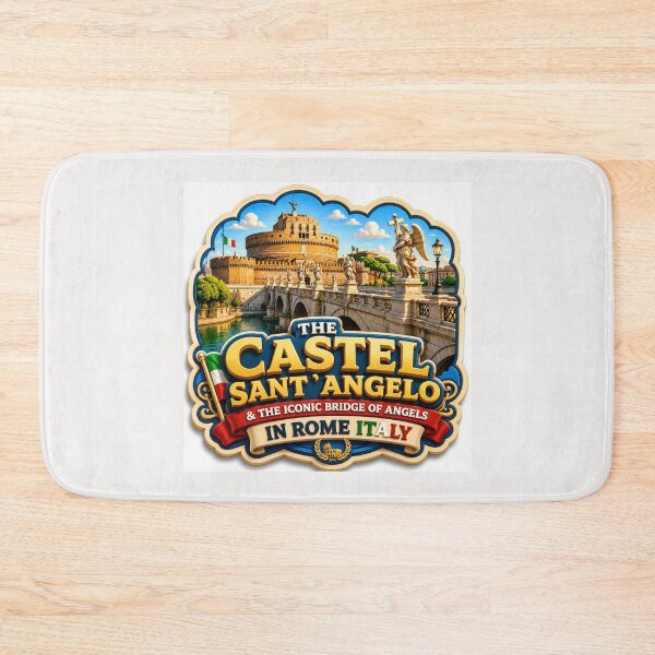 Item preview, Castel Sant'Angelo Bridge 3D Label  Label Text THE CASTEL SANT'ANGELO ?? designed and sold by PaintMeWorld.