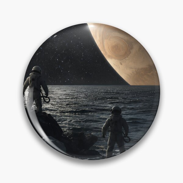 Item preview, Europa Moon of Jupiter | Frozen Ocean World | Astronauts Exploring Jupiter's Icy Moon designed and sold by Extravanganzza.