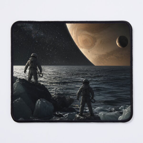 Item preview, Europa Moon of Jupiter | Frozen Ocean World | Astronauts Exploring Jupiter's Icy Moon designed and sold by Extravanganzza.