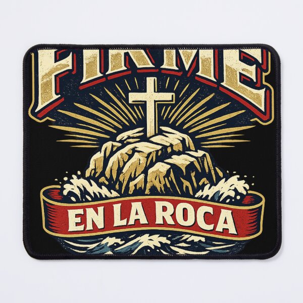 Item preview, Firm on the Rock with Christ designed and sold by FaithLatino.