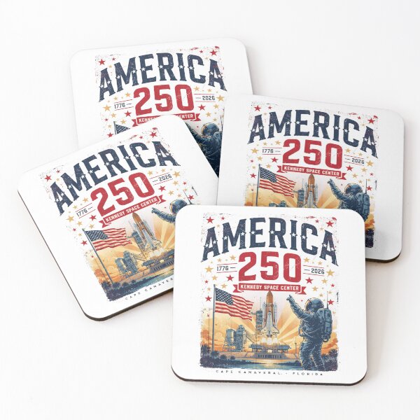 Item preview, America 250 Cape Canaveral T-Shirt | Astronaut Rocket Launch Patriotic 1776-2026 Tee v3 designed and sold by DarylWelsh2024.
