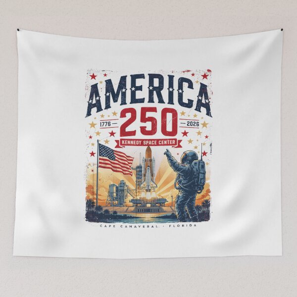 Item preview, America 250 Cape Canaveral T-Shirt | Astronaut Rocket Launch Patriotic 1776-2026 Tee v3 designed and sold by DarylWelsh2024.