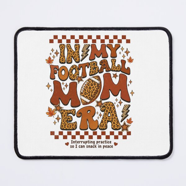 Item preview, In My Football Mom Era Leopard Retro Football Mom designed and sold by Yellowriversss.