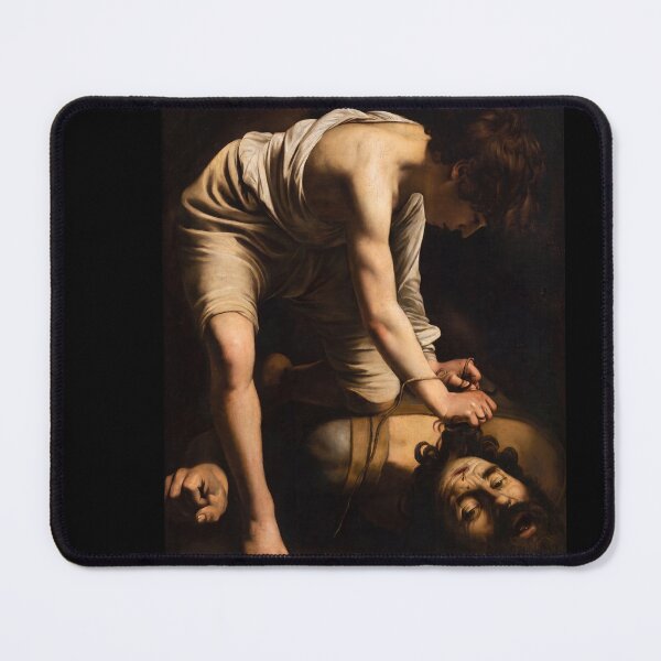 Item preview, David Victorious Over Goliath Baroque Scene designed and sold by artofuniverse.